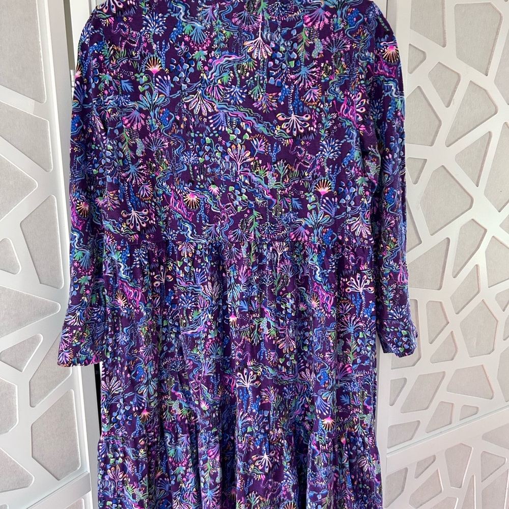 Lilly Pulitzer Alaina Purple Berry size Medium - Picture 3 of 4